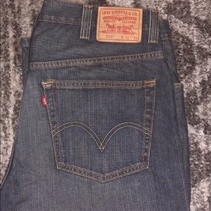 Men washed jeans